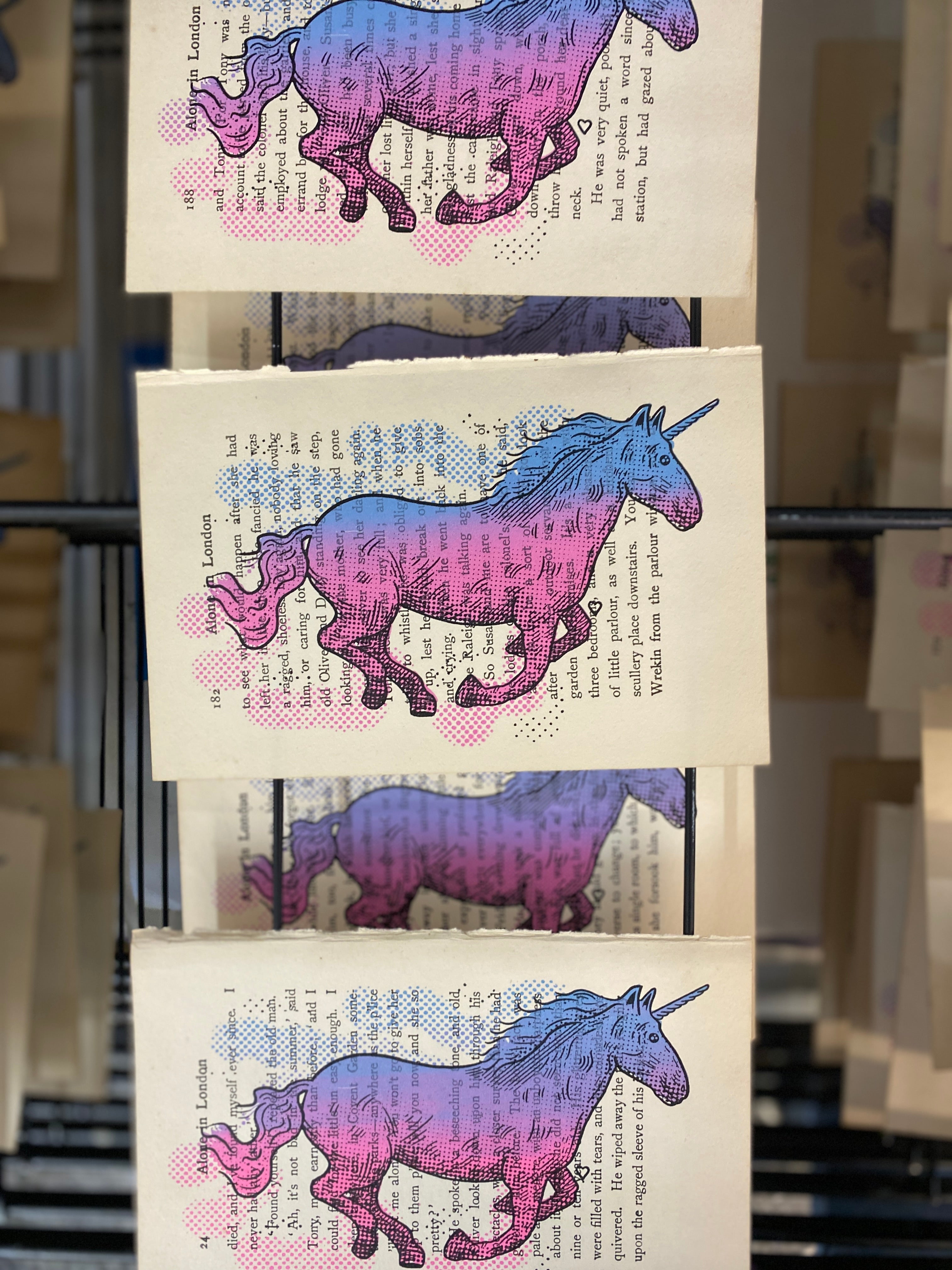 Fox’s Snail Mail Art Club - Monthly Screen Printed Delights + 10 Stickers