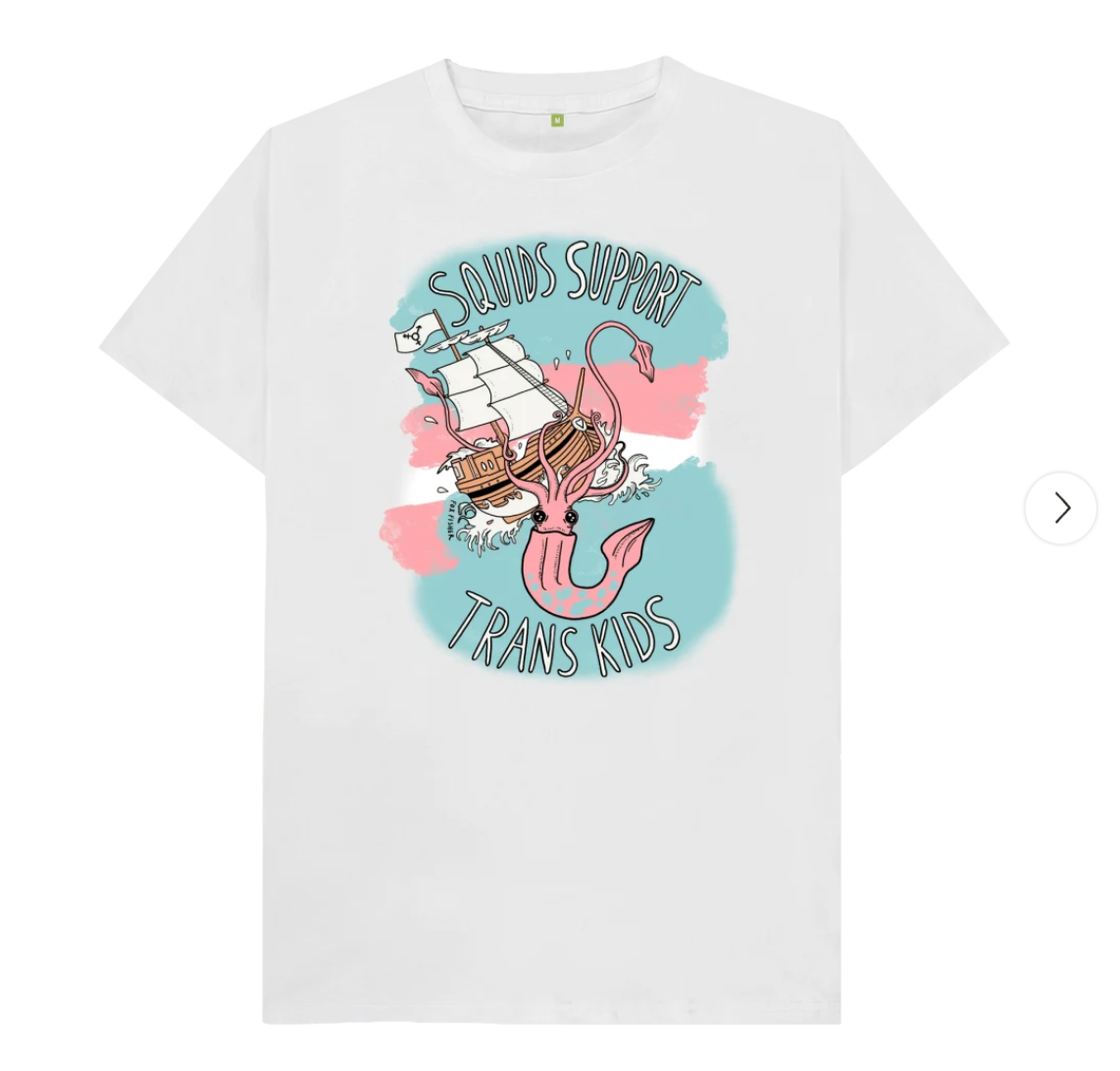 Squids Support Trans Kids (Unisex) T-shirt