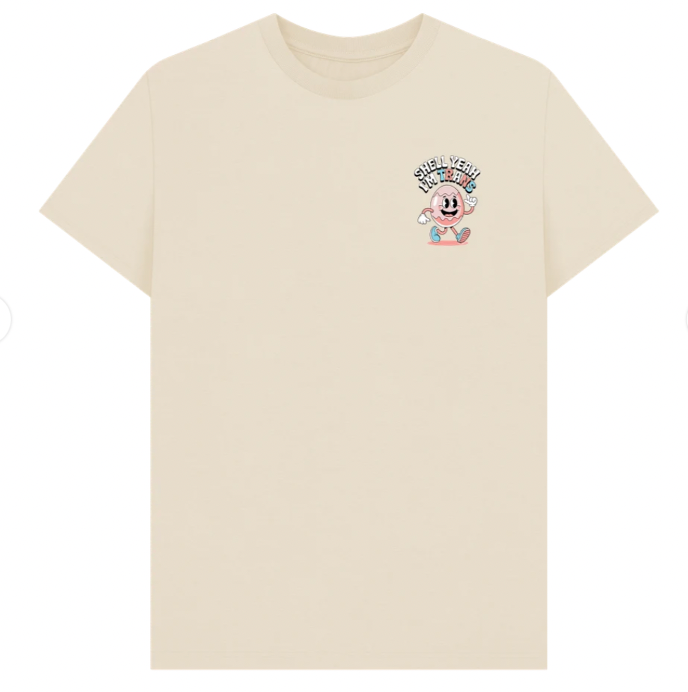 Shell Yeah I'm Trans - Front and Back Design