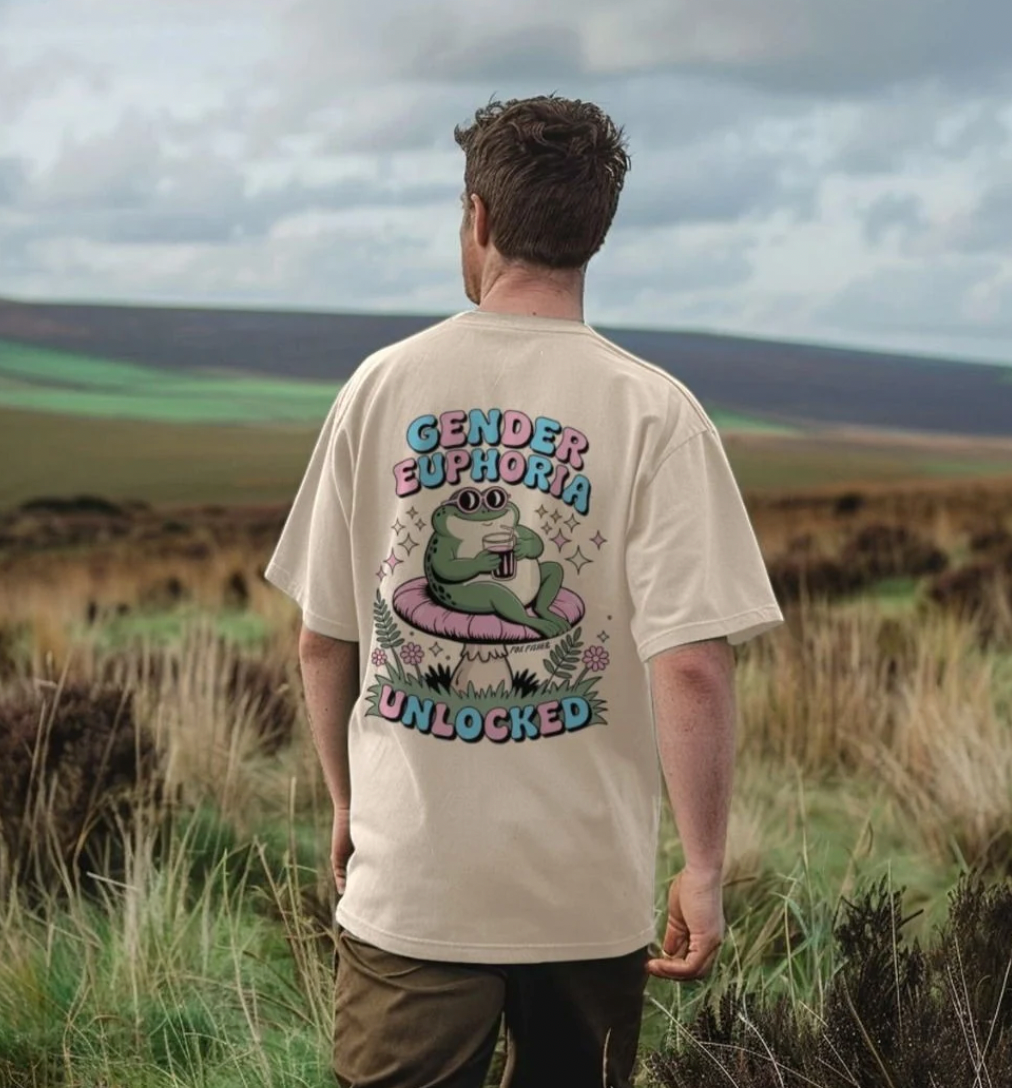 Gender Euphoria Unlocked - Premium Front Back Tshirt