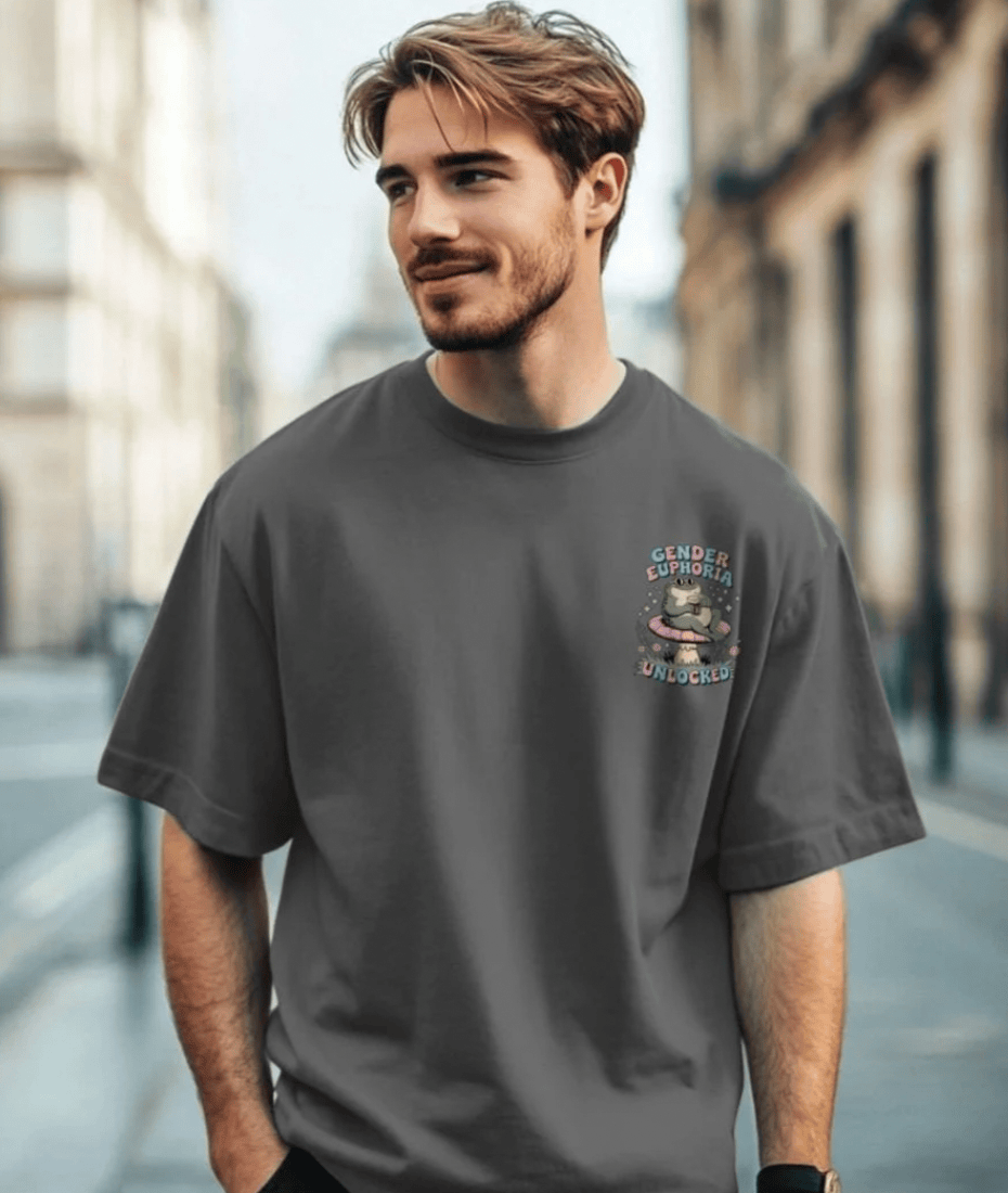 Gender Euphoria Unlocked - Premium Front Back Tshirt