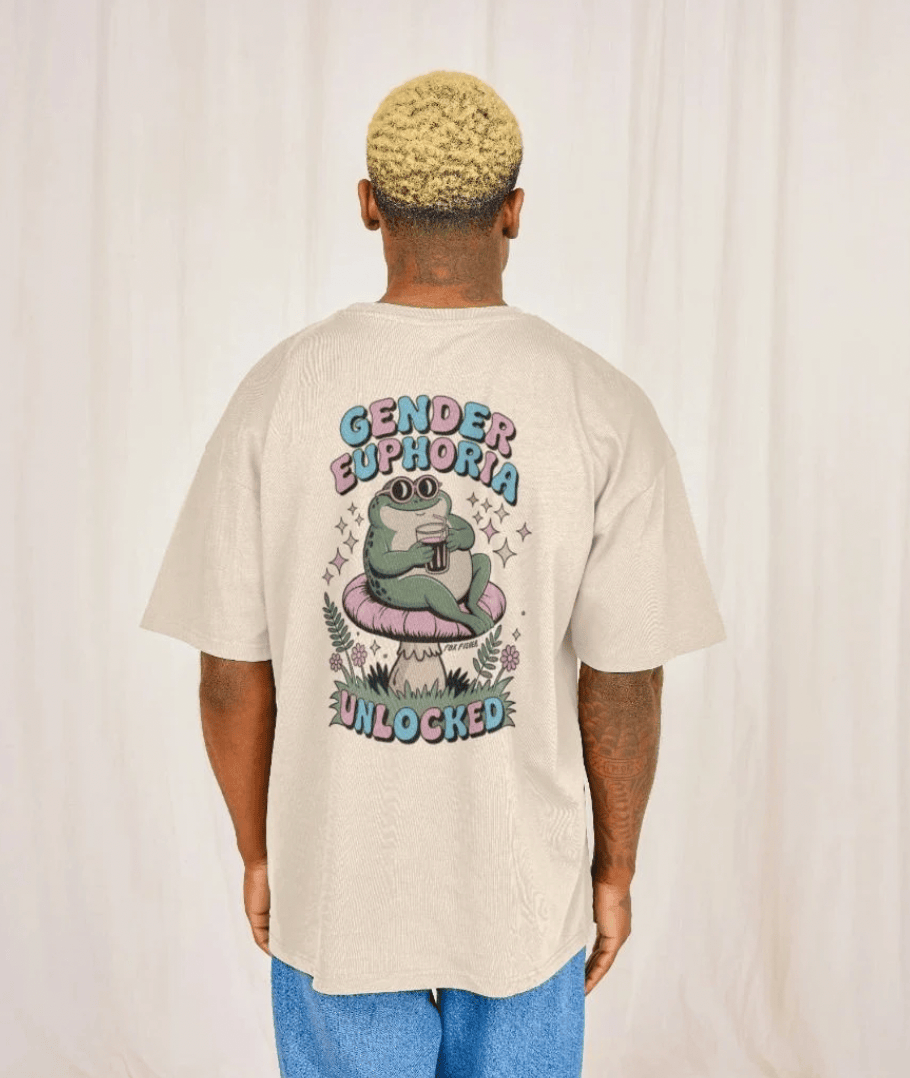 Gender Euphoria Unlocked - Premium Front Back Tshirt