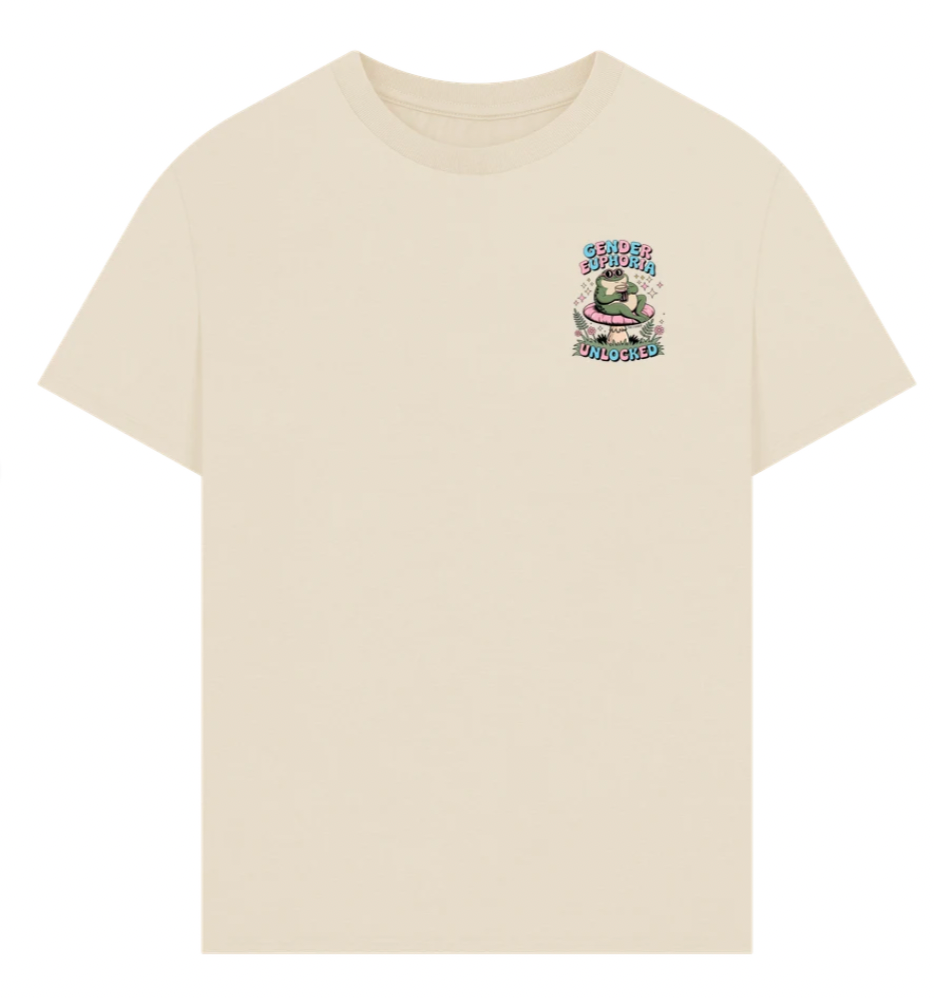 Gender Euphoria Unlocked - Premium Front Back Tshirt