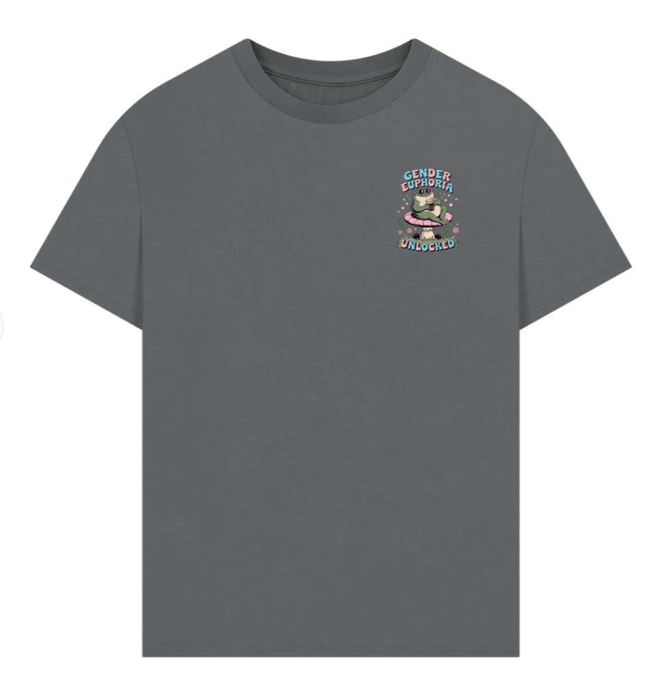 Gender Euphoria Unlocked - Premium Front Back Tshirt