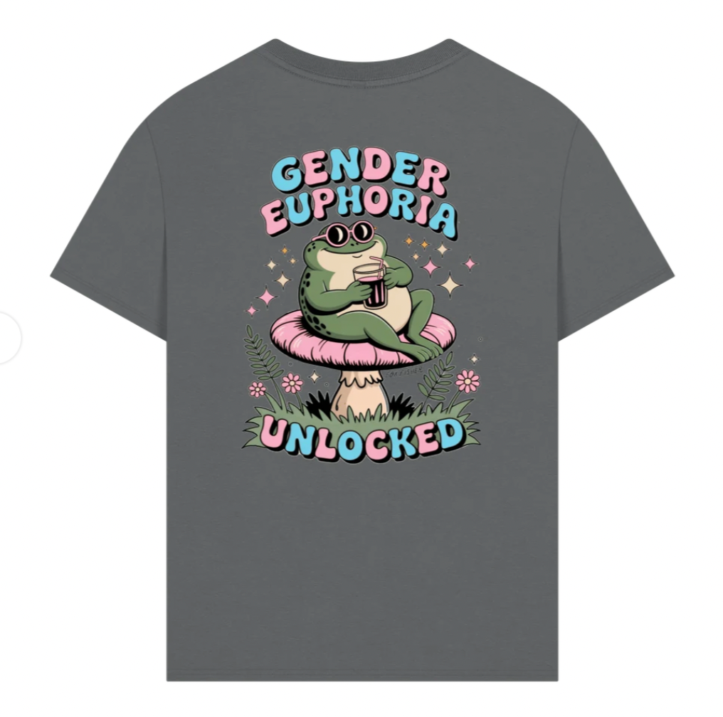 Gender Euphoria Unlocked - Premium Front Back Tshirt