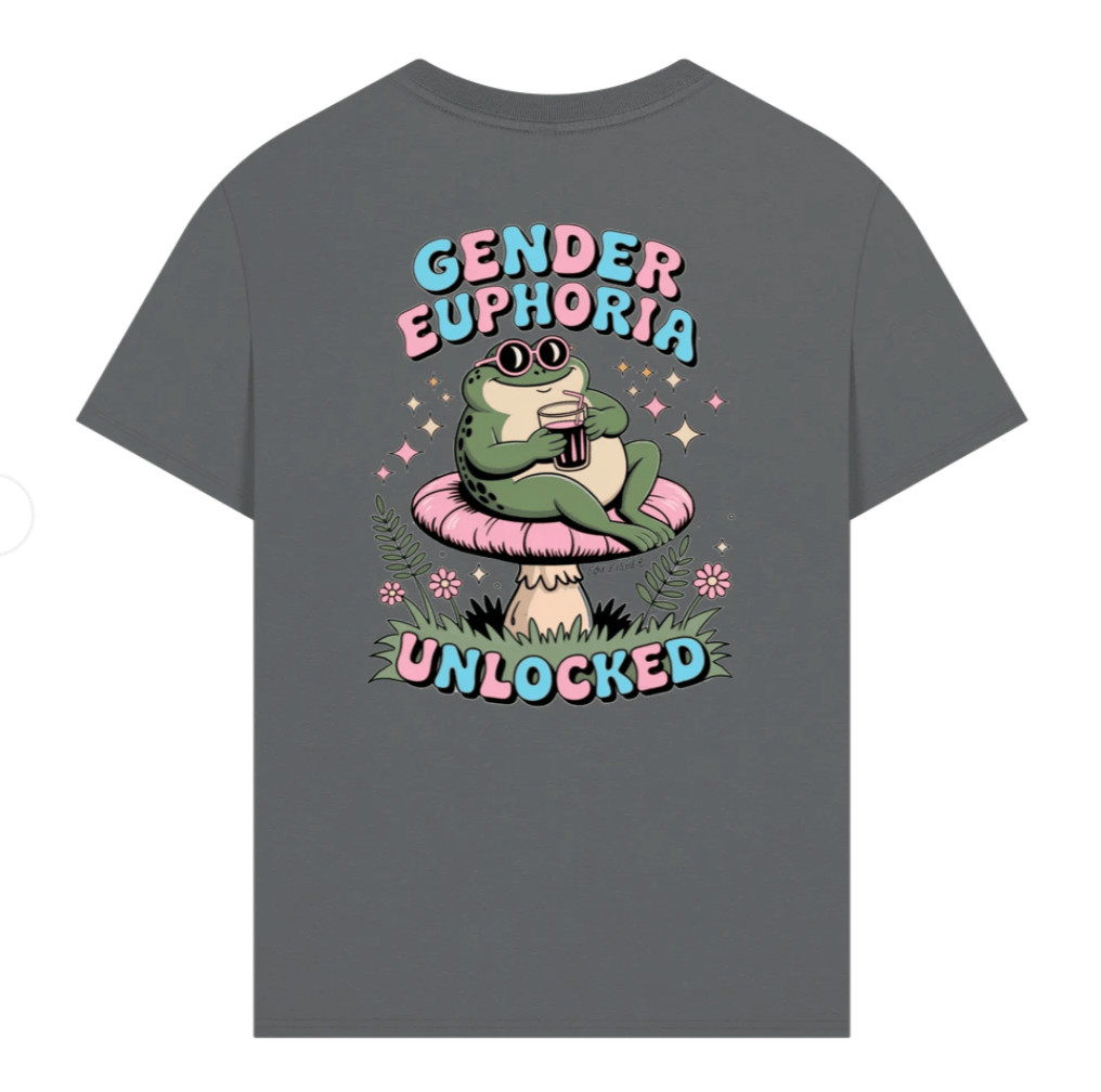 Gender Euphoria Unlocked - Premium Front Back Tshirt