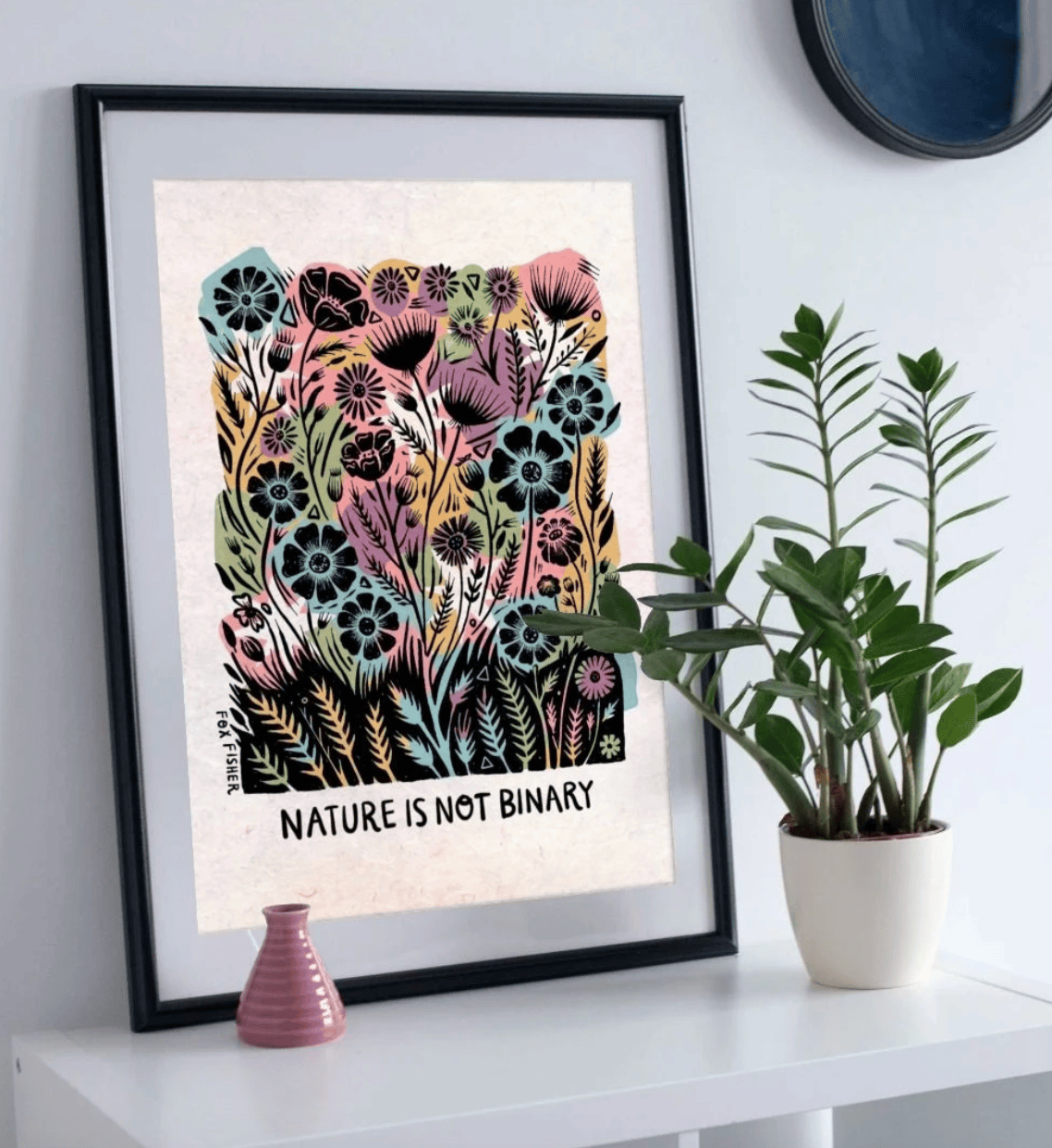 Nature Is Not Binary - Art Print
