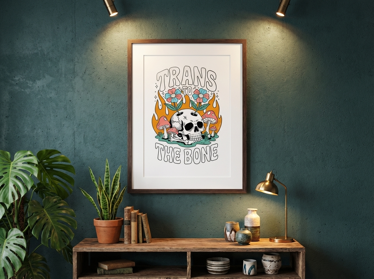 Trans to the Bone - Art Print