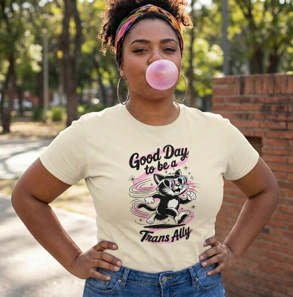 Good Day to be a Trans Ally - Oversize Tshirt