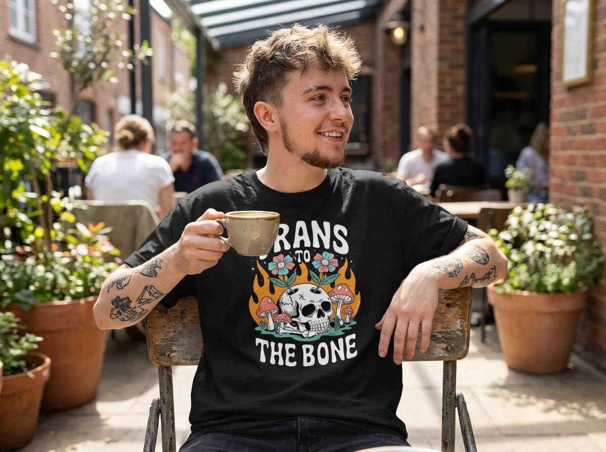 Trans to the Bone - Oversized T-Shirt