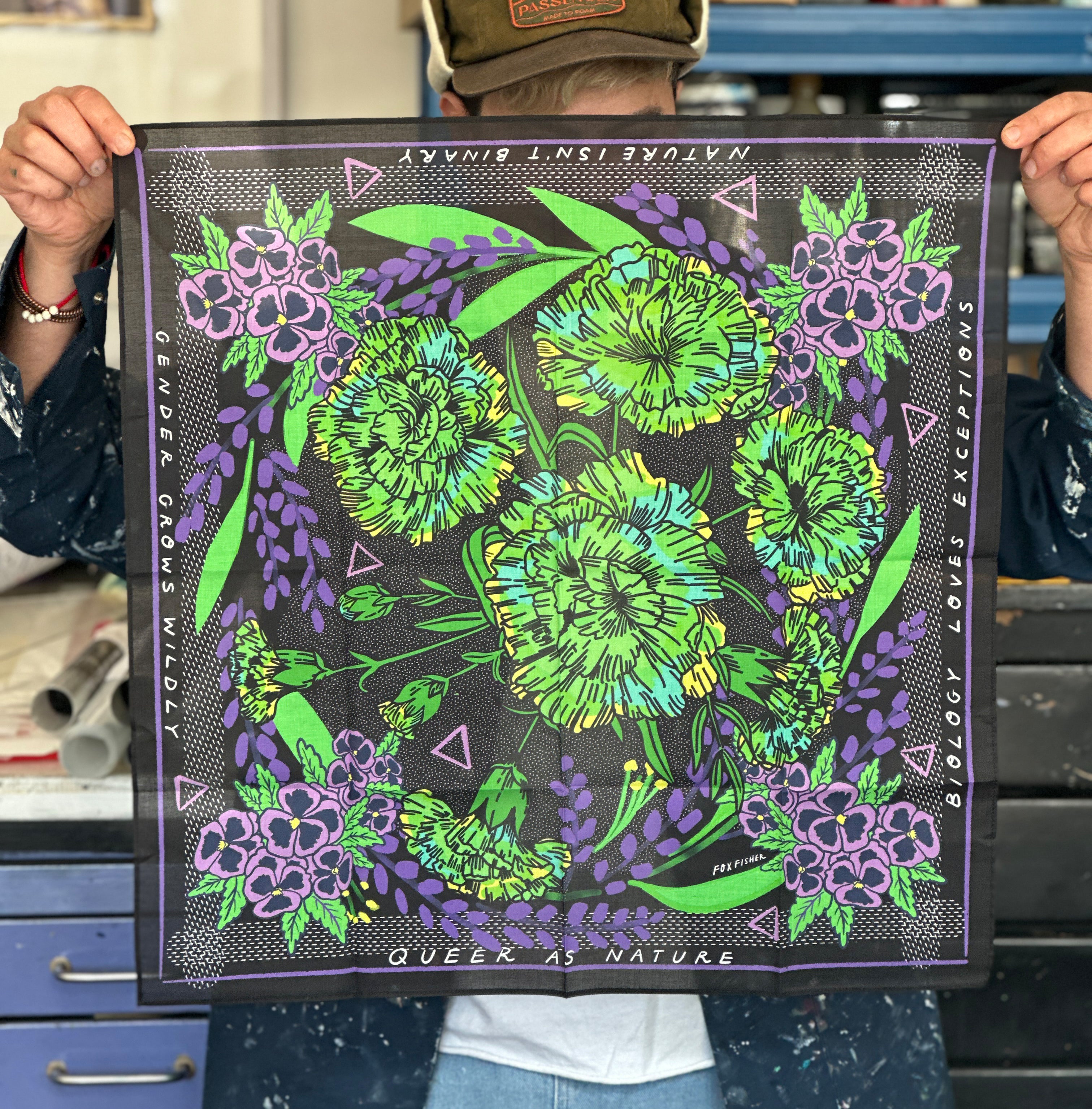 Queer as Flowers - Bandana