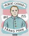 Albert Cashier, Trans Man Art Print