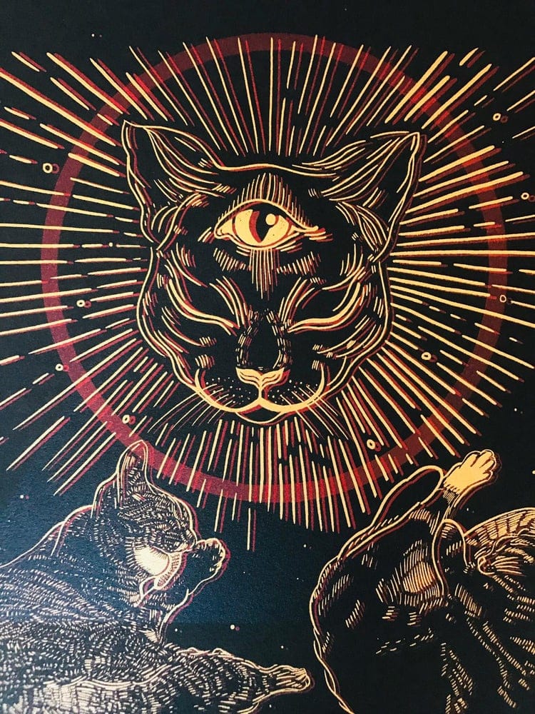 Endless Pawsibility Furrever - Cotton Rag Paper - Screen Print