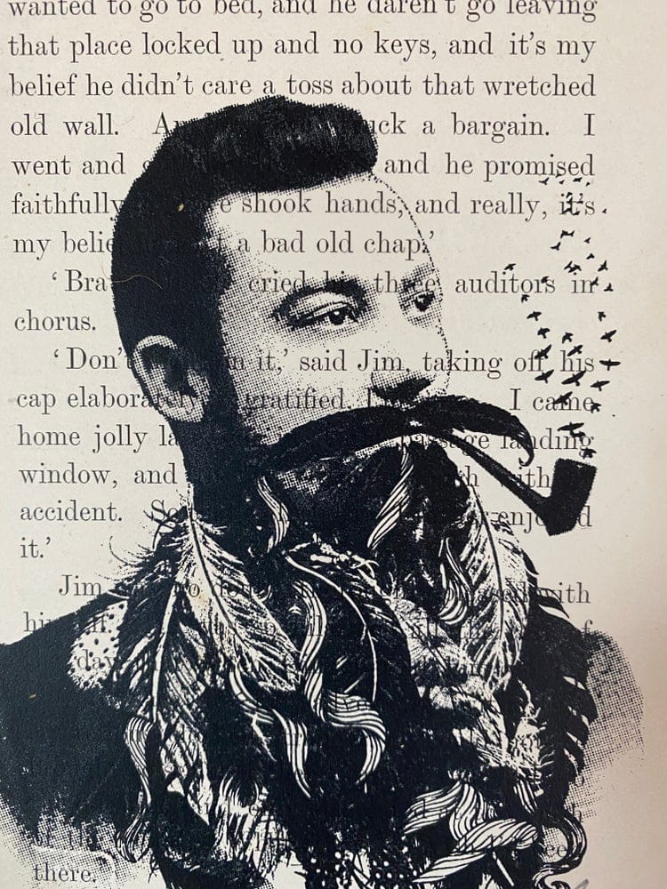 Time Traveller Screen Print