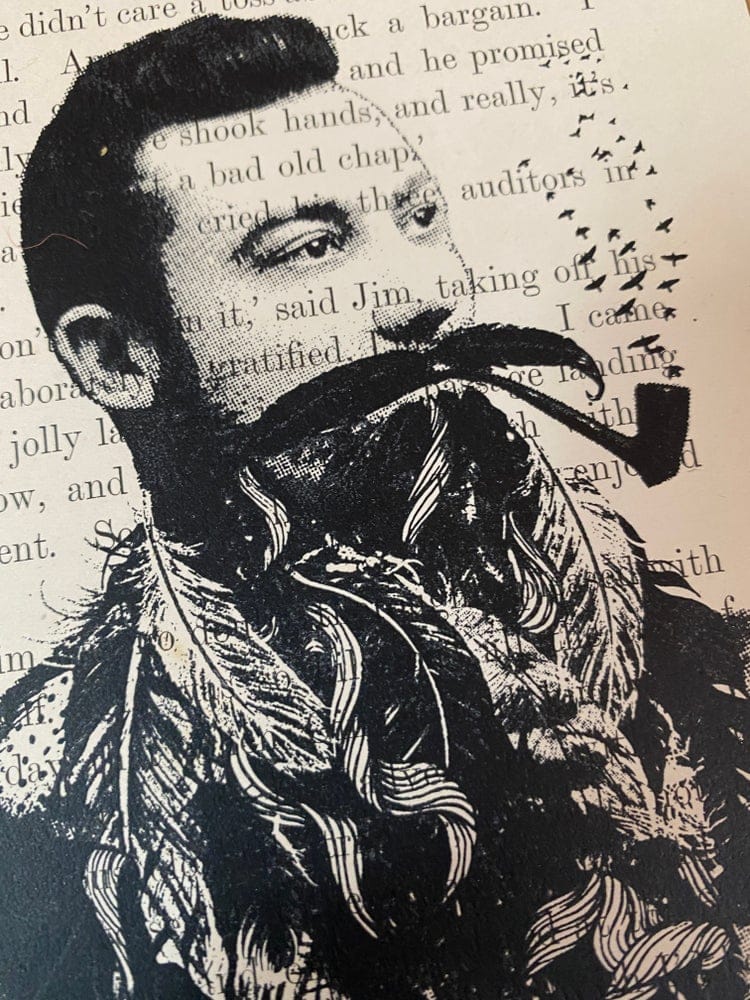 Time Traveller Screen Print