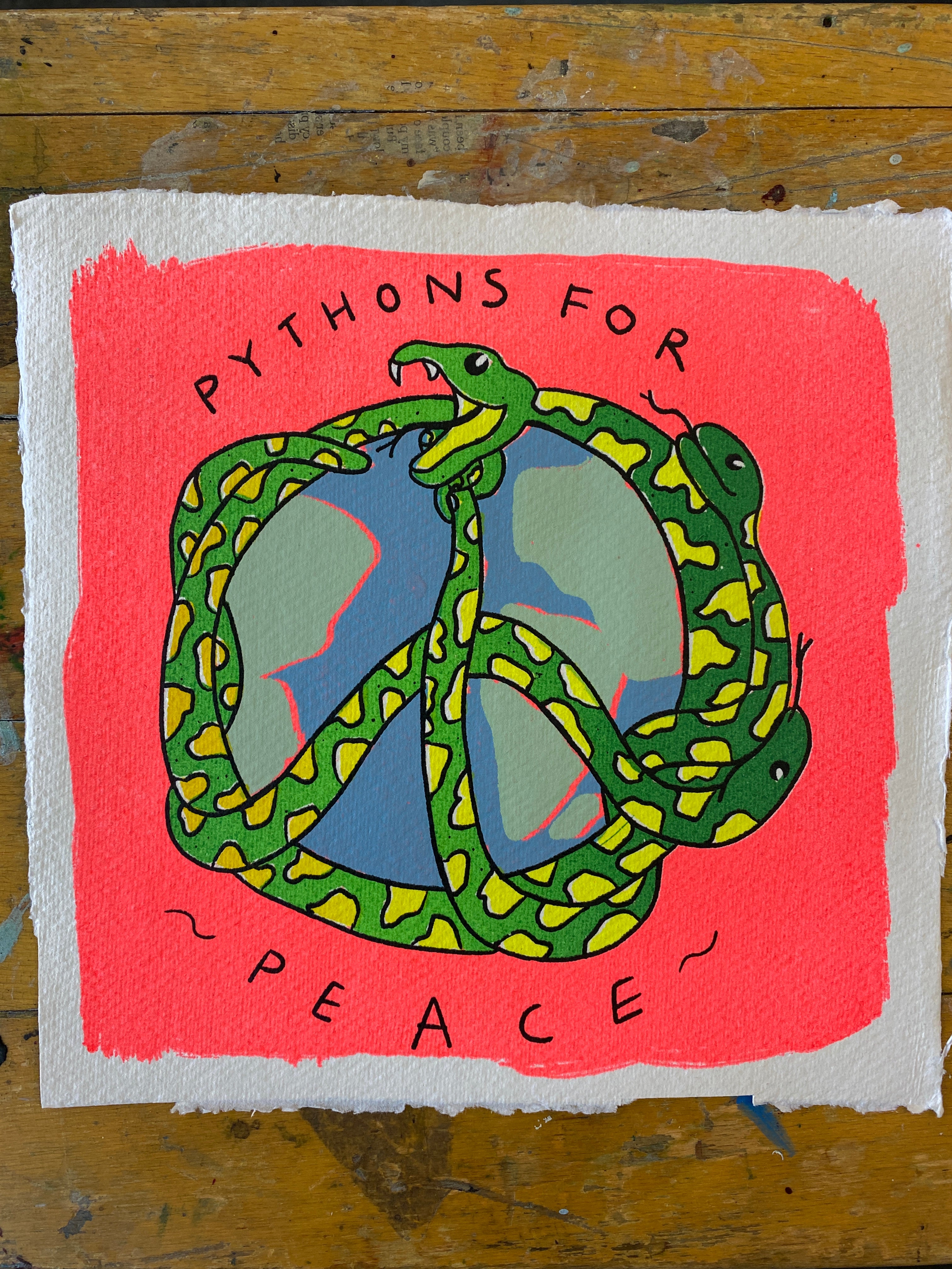 Pythons for Peace - FREE POSTAGE