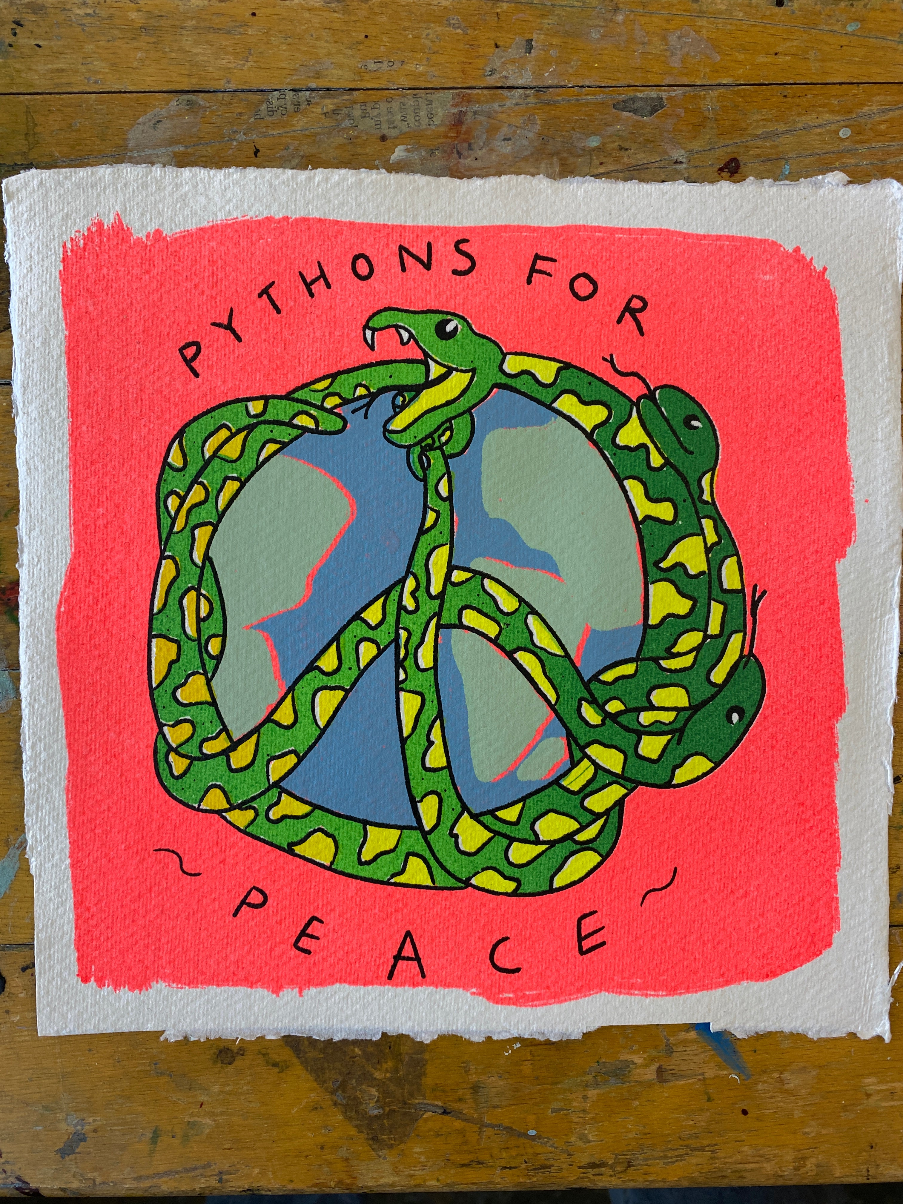 Pythons for Peace - FREE POSTAGE