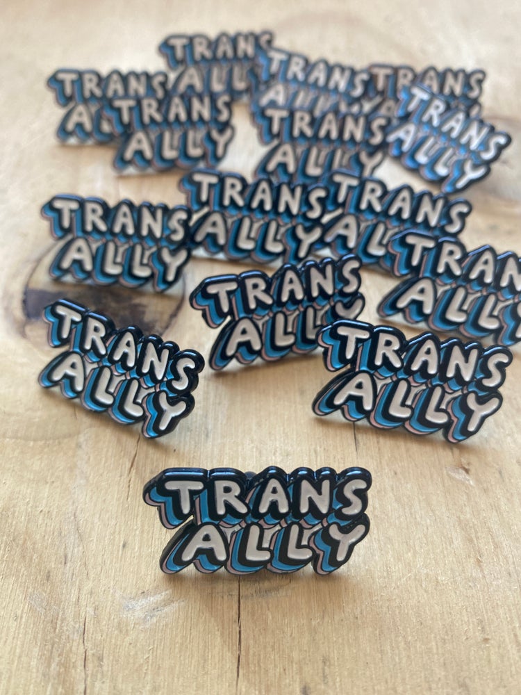 Trans Ally Enamel Pin