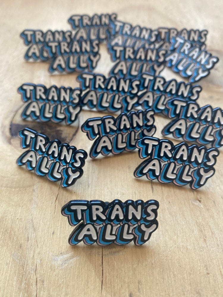 Trans Ally Enamel Pin
