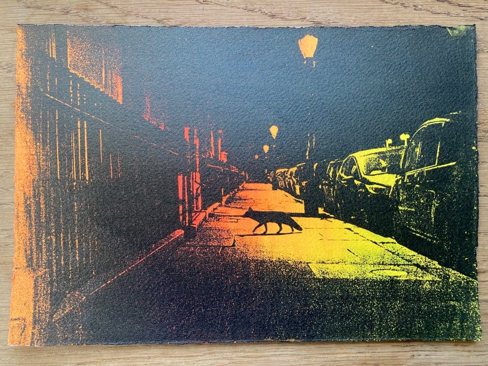 Vixen Fox Screen Print