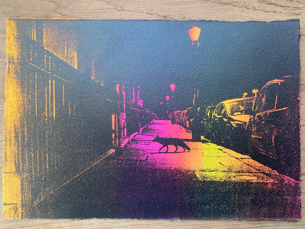 Vixen Fox Screen Print