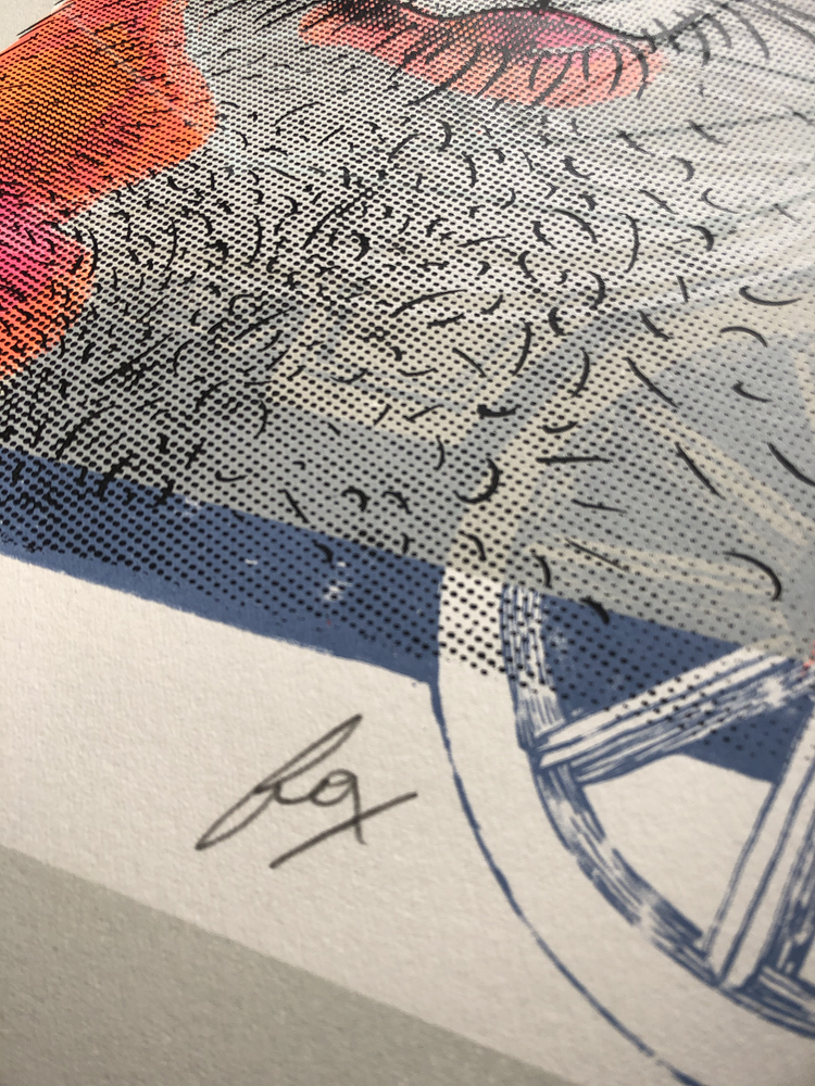 Regarde Le Reynard Screen Print