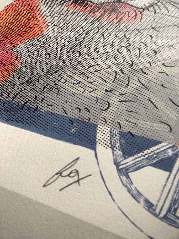 Regarde Le Reynard Screen Print