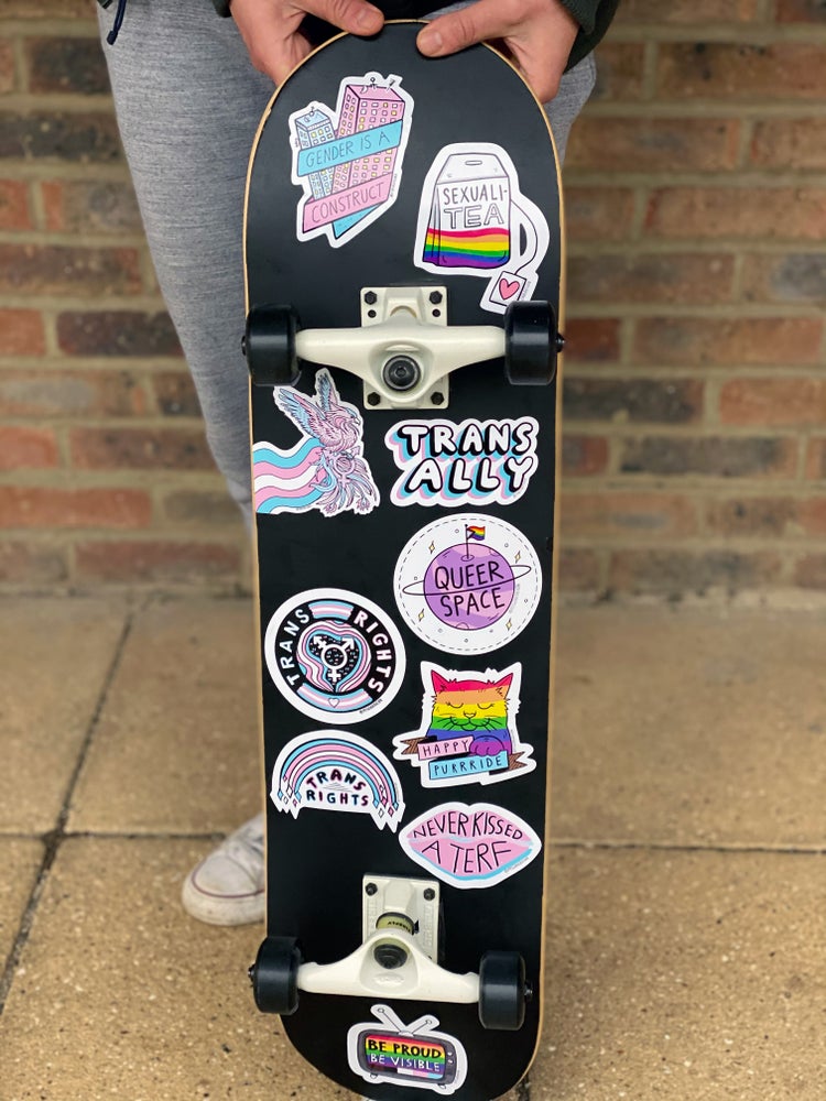 20 Trans / LGBTQIA+ Stickers