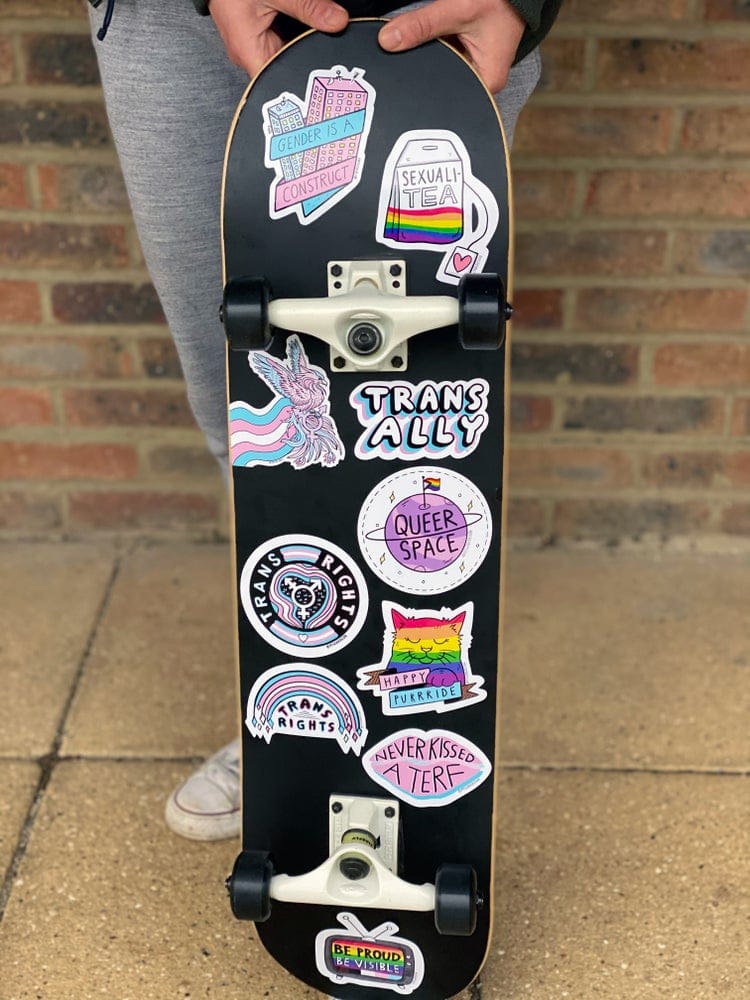 20 Trans / LGBTQIA+ Stickers