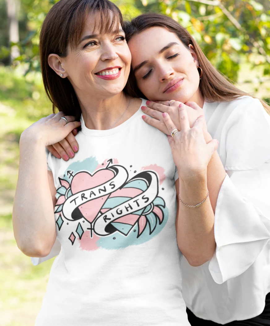 Trans Rights Heart T-Shirt