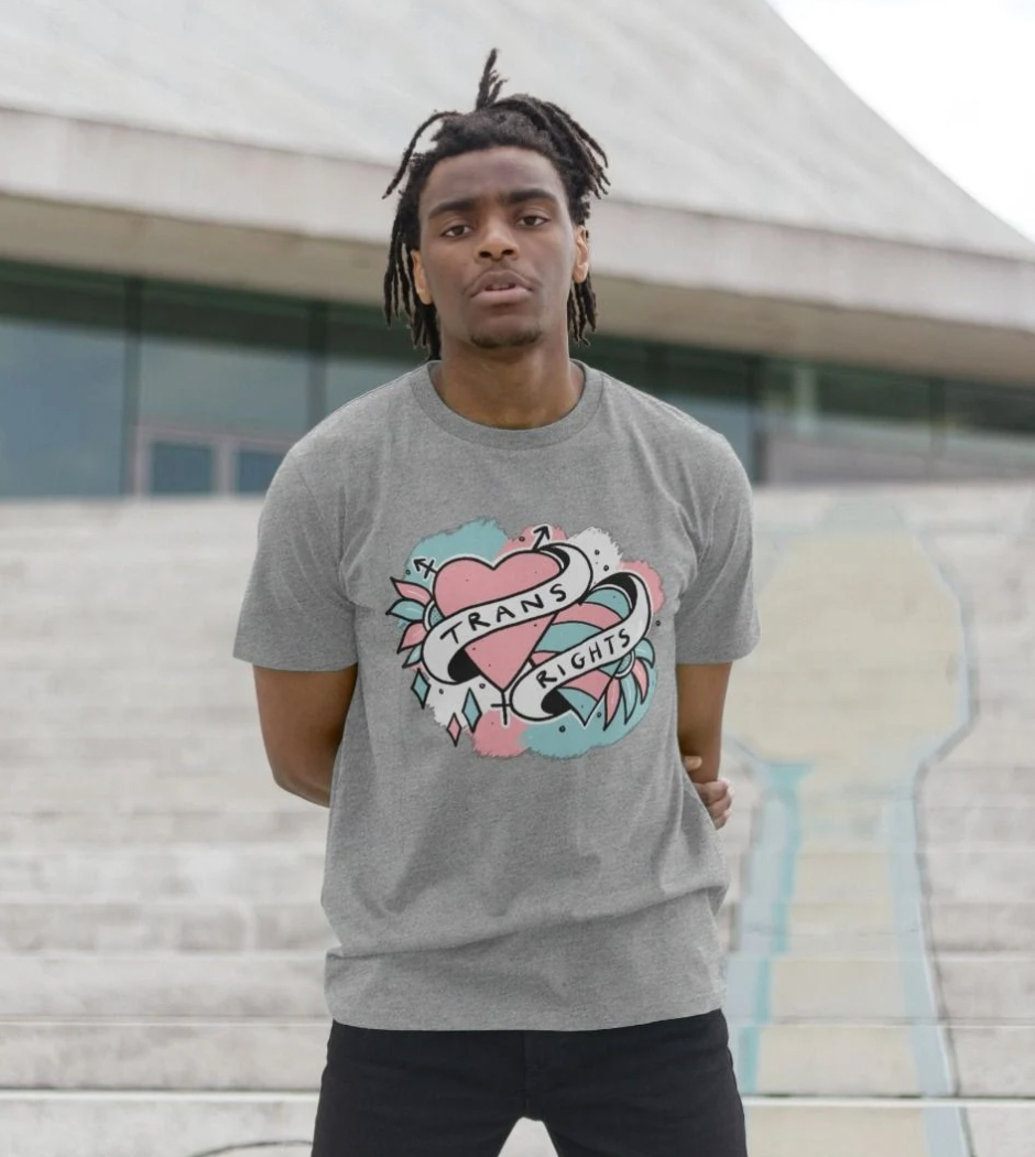 Trans Rights Heart T-Shirt