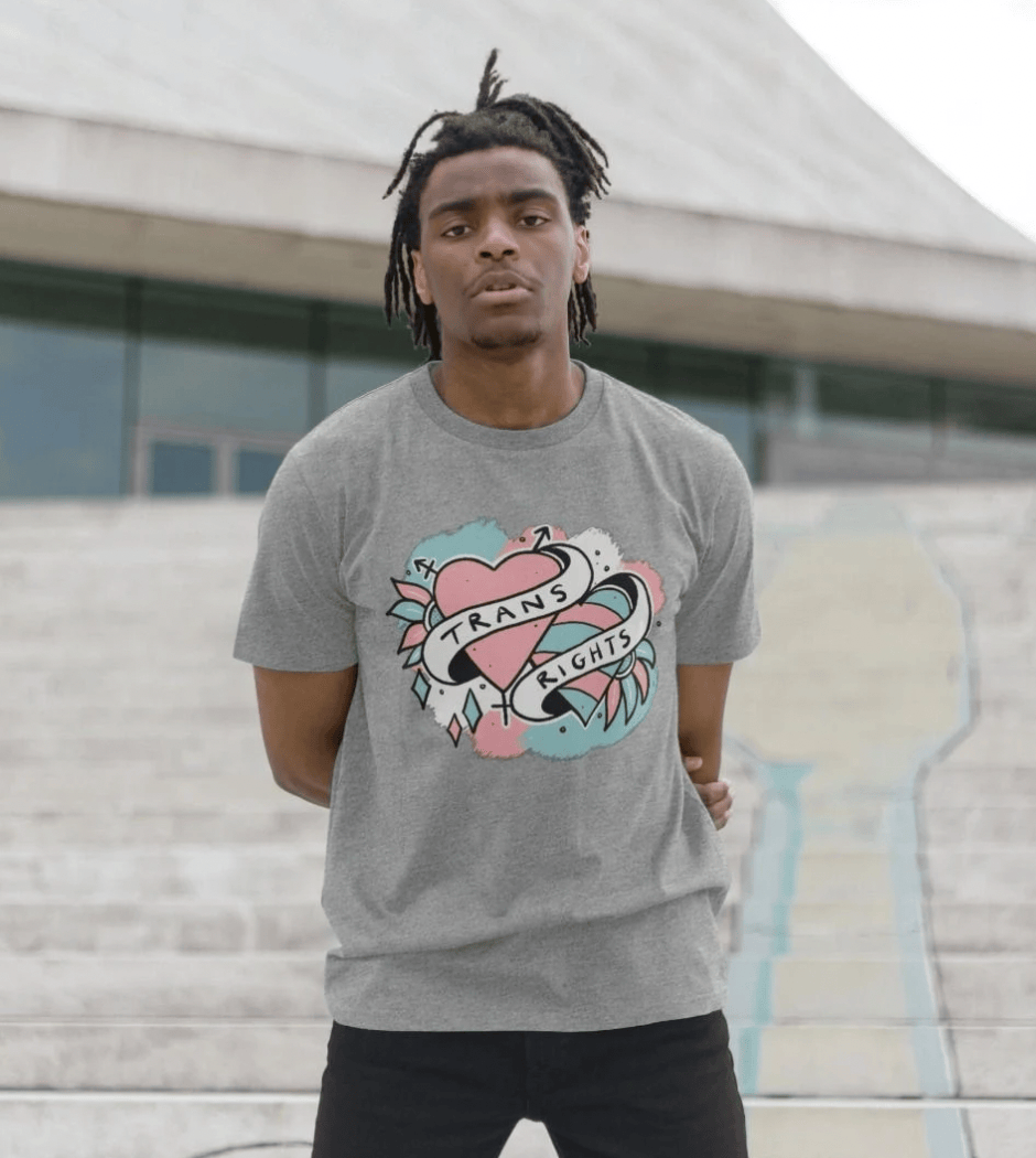 Trans Rights Heart T-Shirt