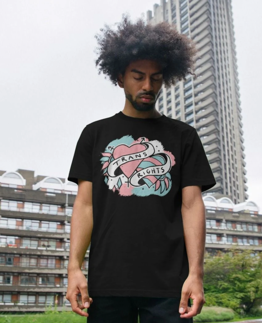 Trans Rights Heart T-Shirt