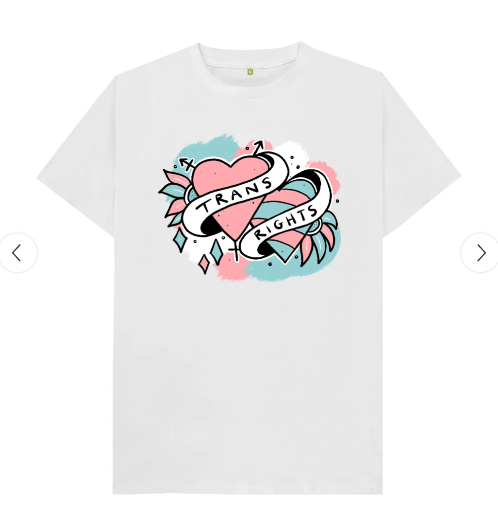 Trans Rights Heart T-Shirt