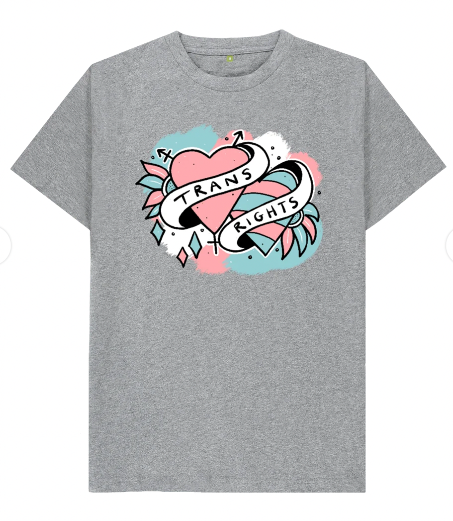 Trans Rights Heart T-Shirt