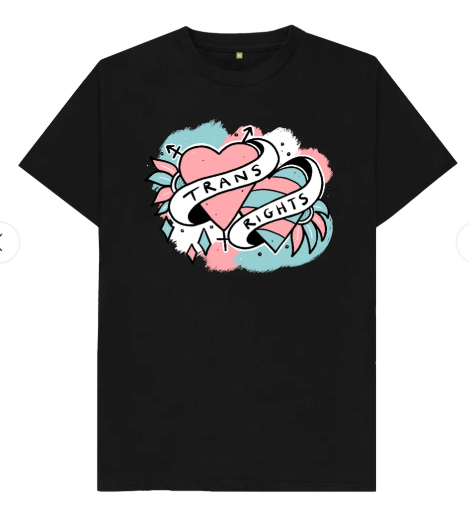Trans Rights Heart T-Shirt