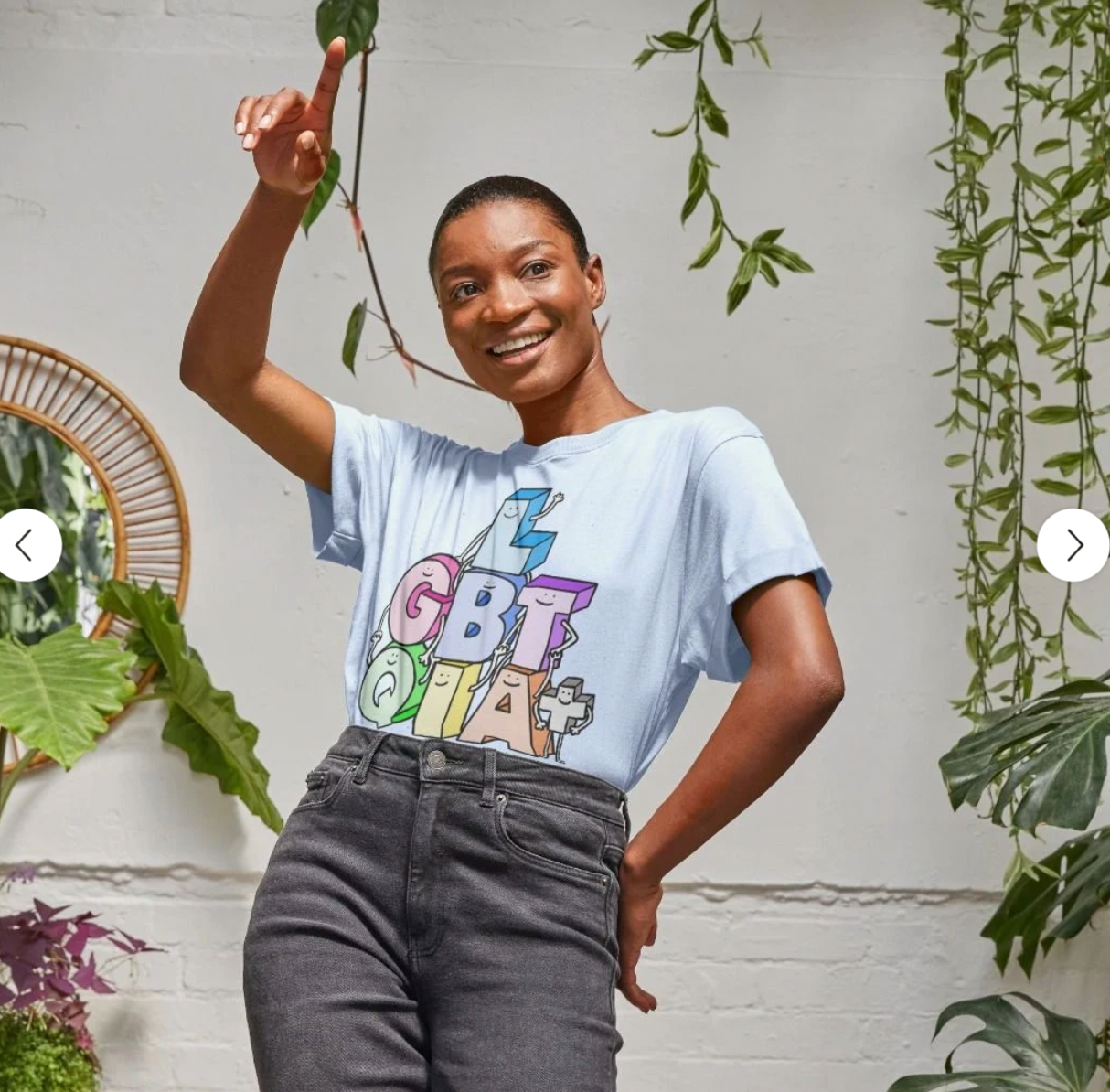 LGBTQIA Family Femme T-shirt