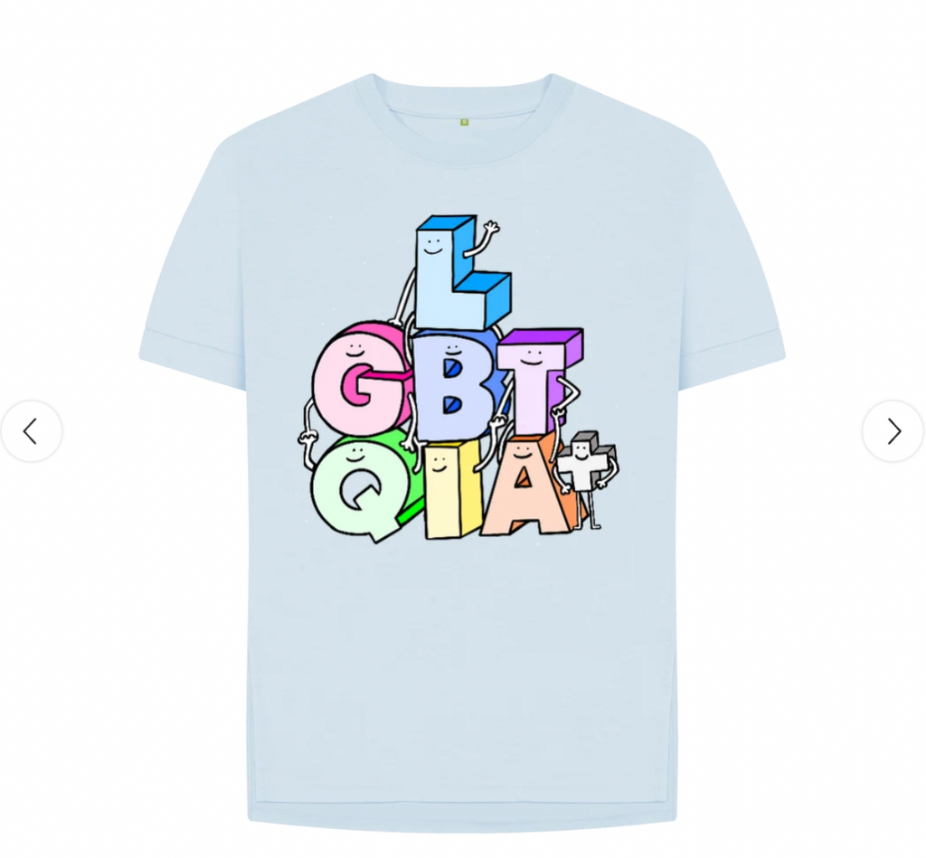 LGBTQIA Family Femme T-shirt