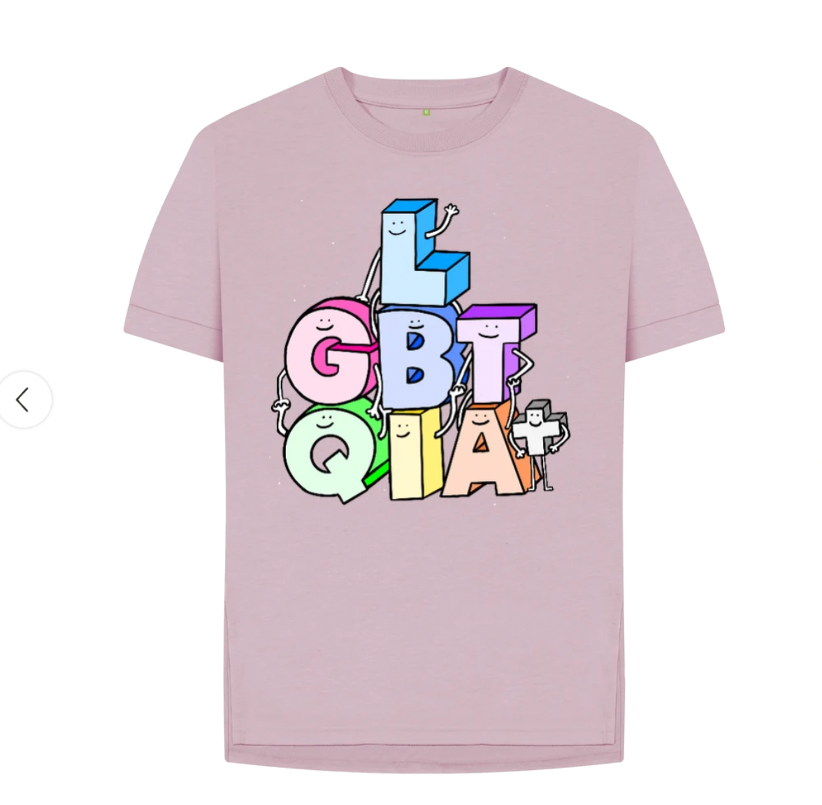 LGBTQIA Family Femme T-shirt