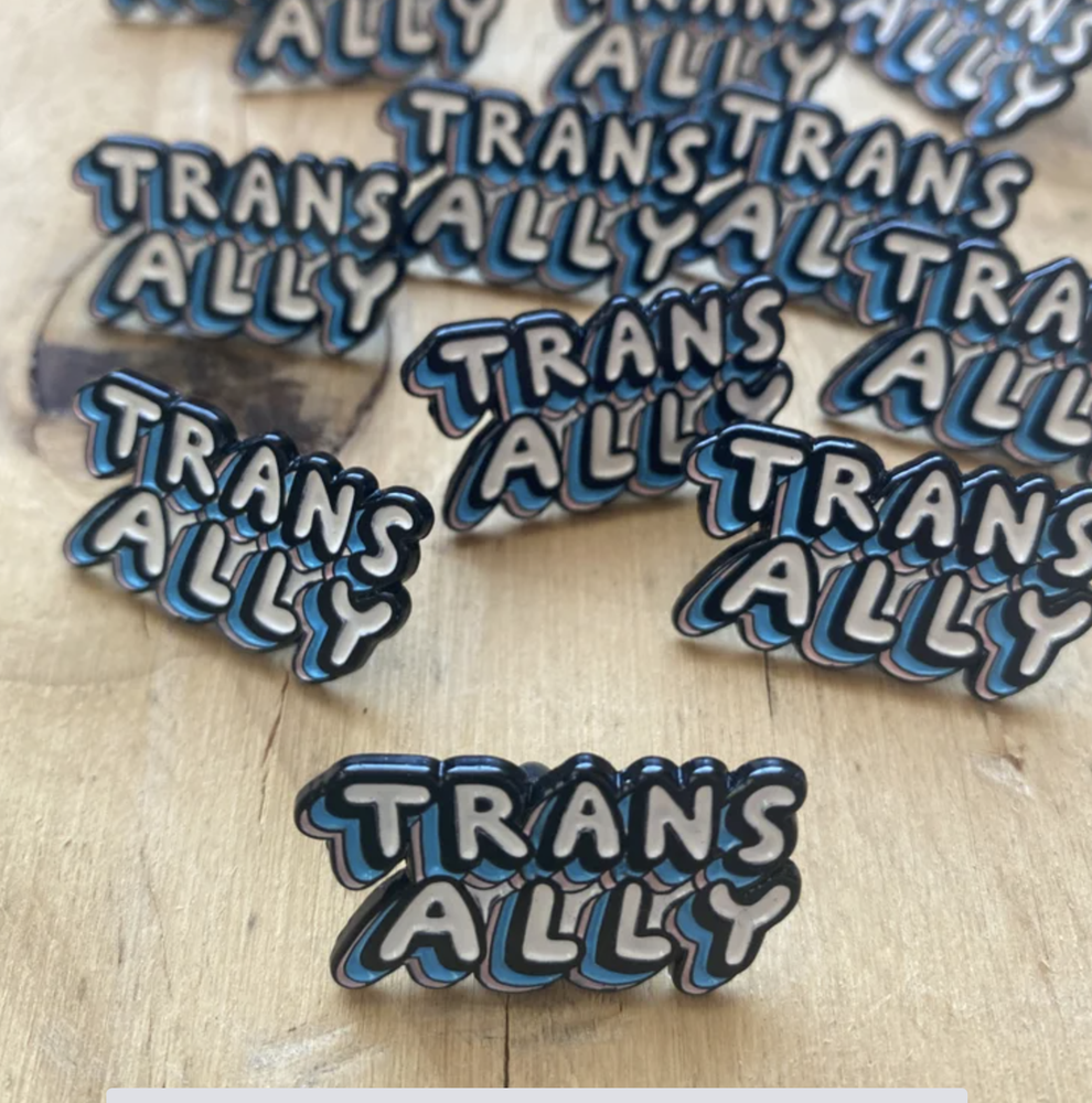 Trans Ally Enamel Pin