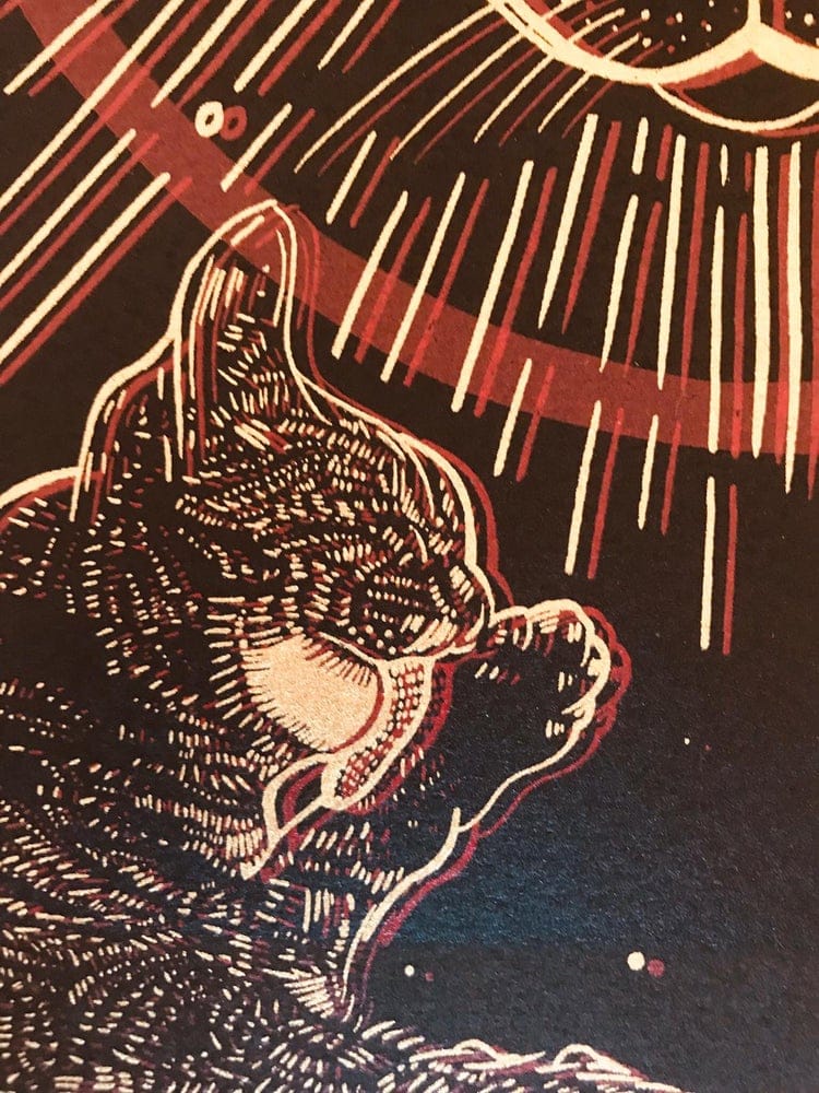 Endless Pawsibility Furrever - Cotton Rag Paper - Screen Print