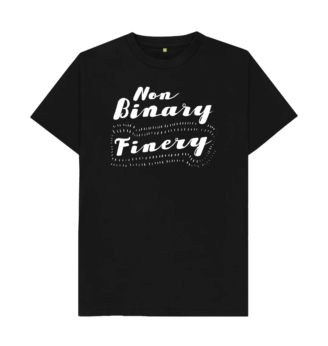 Non-Binary Finery Midnight Edition Unisex T-Shirt