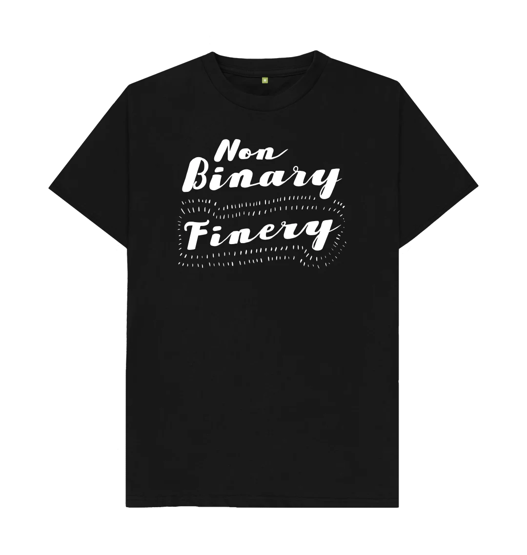 Non-Binary Finery Midnight Edition Unisex T-Shirt