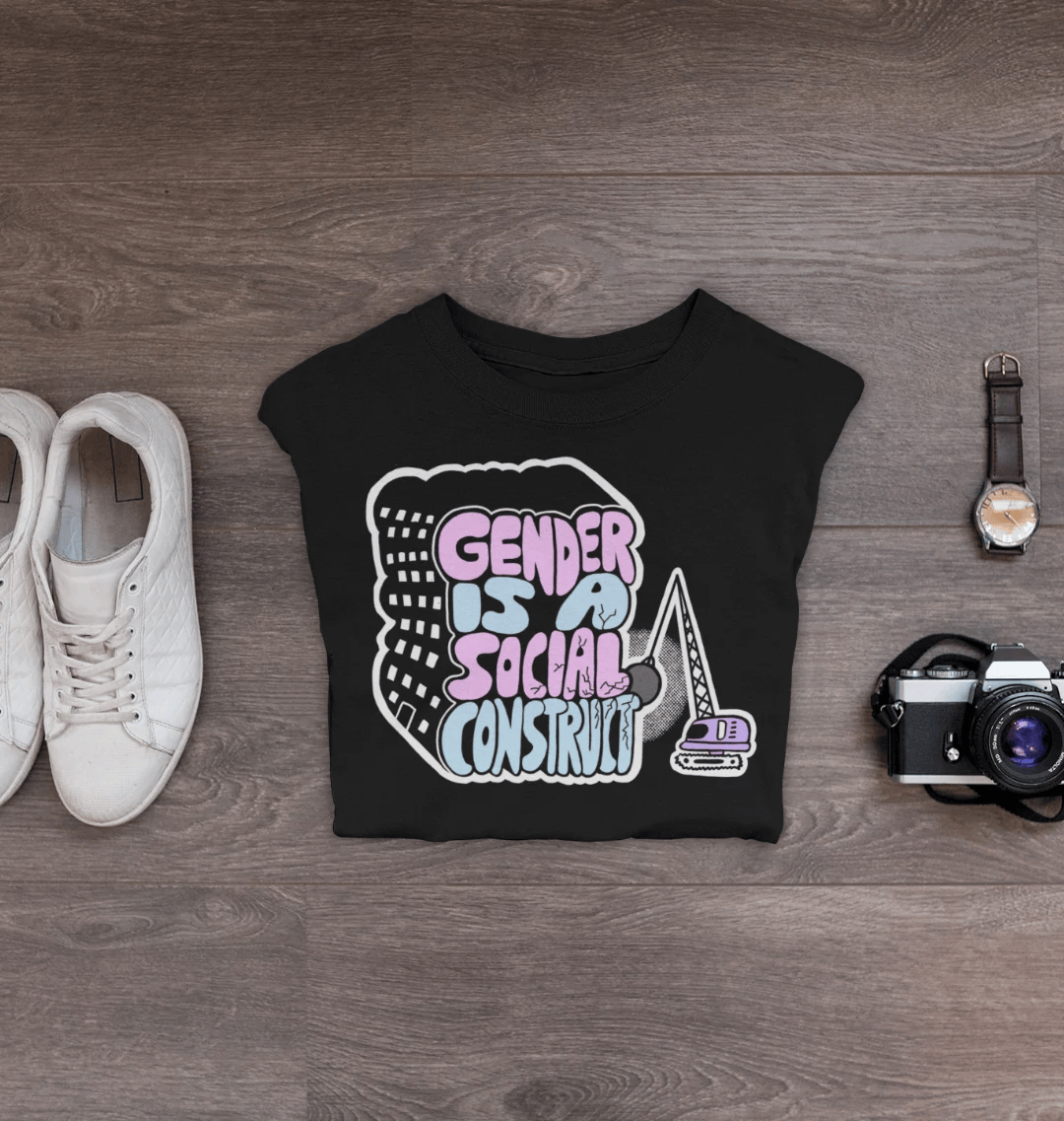 Gender Is A Social Construct Femme T-Shirt