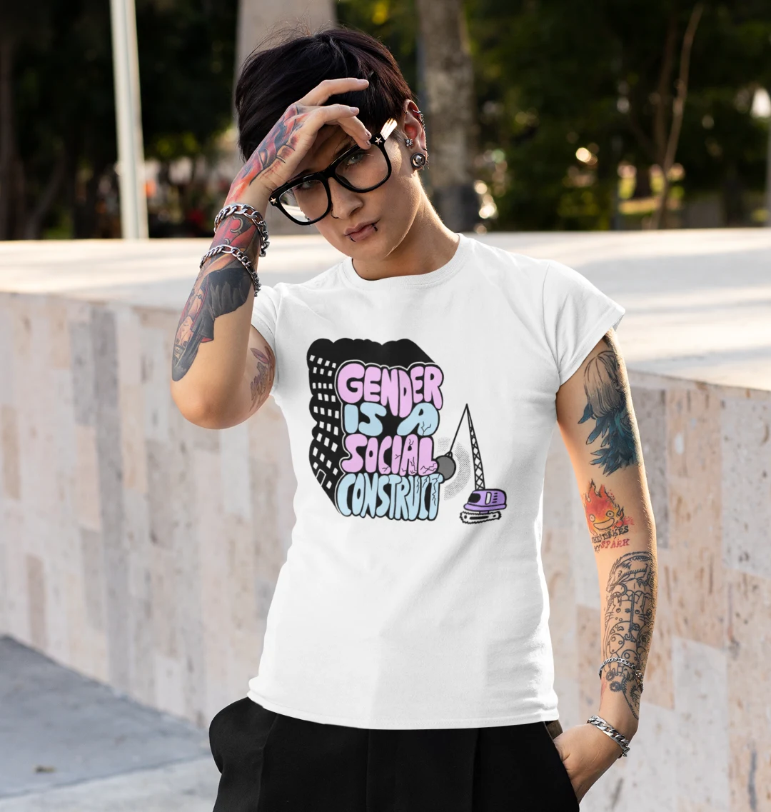 Gender Is A Social Construct Femme T-Shirt
