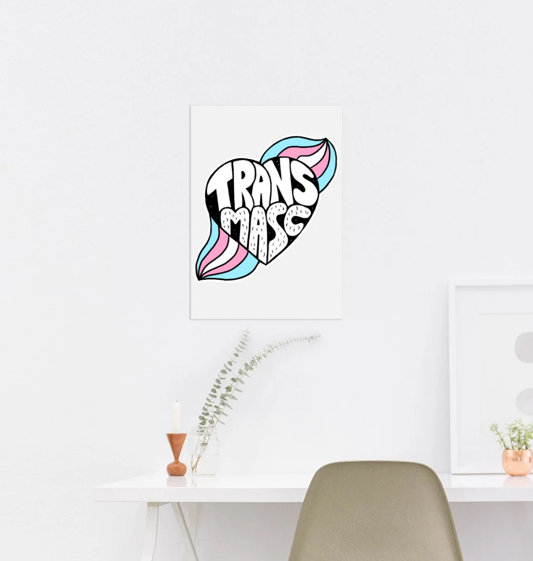Trans Masc Art Print
