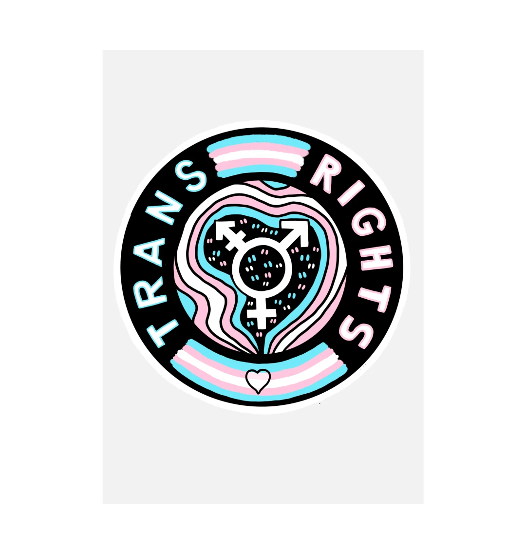 Trans Rights Art Print