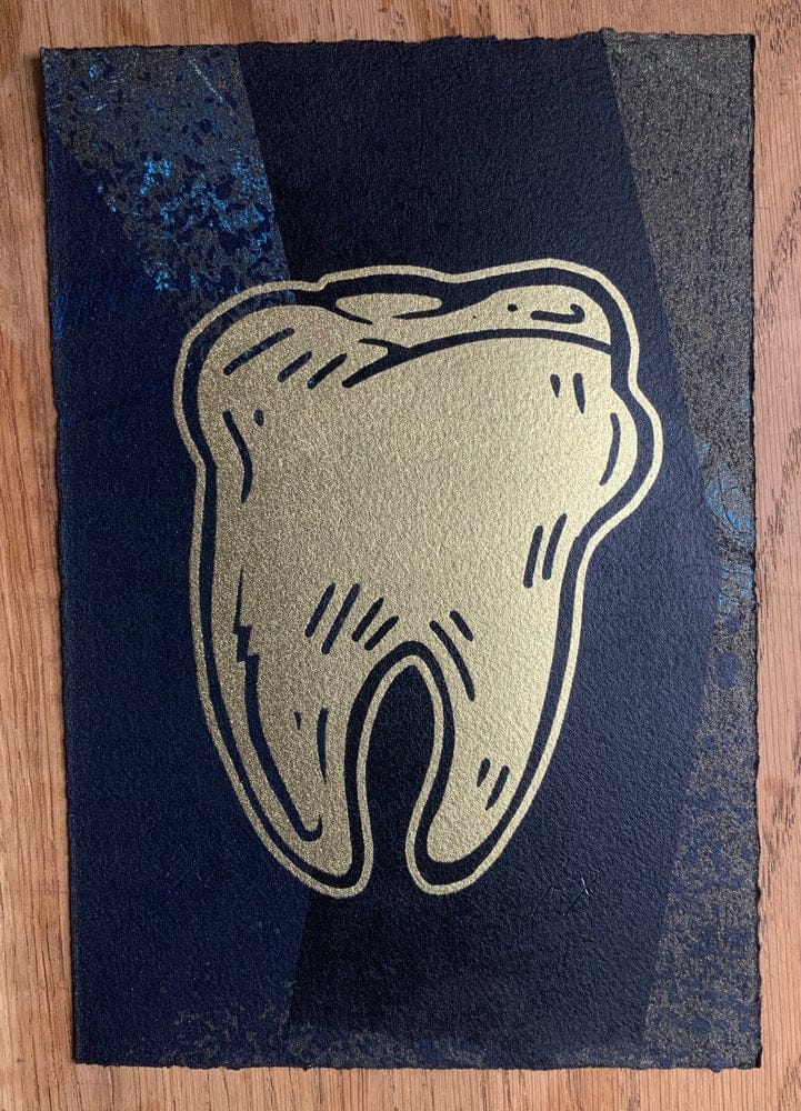 The Whole Tooth Cotton Screen Print