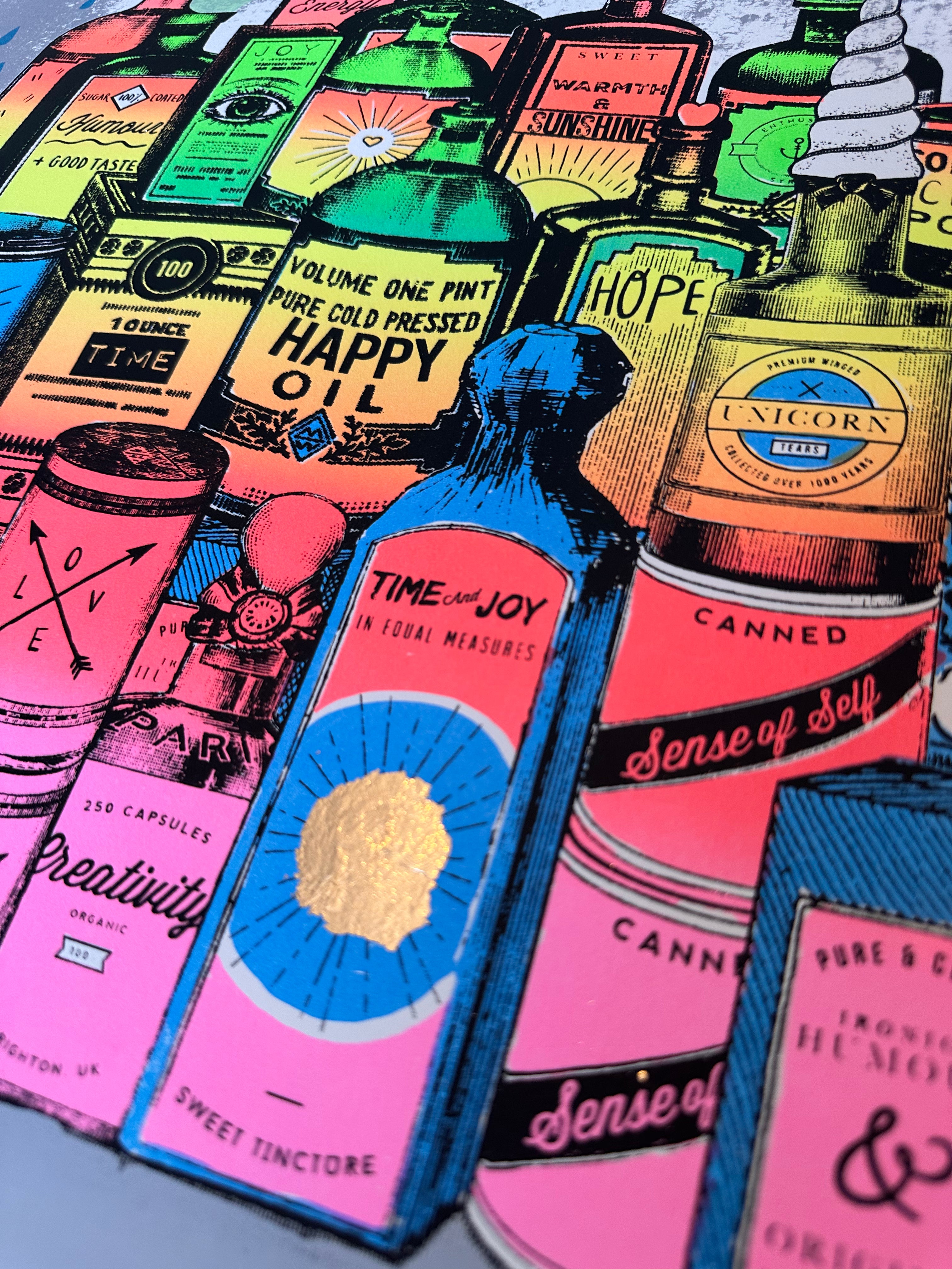 Pharmacy of Dreams Screen Print