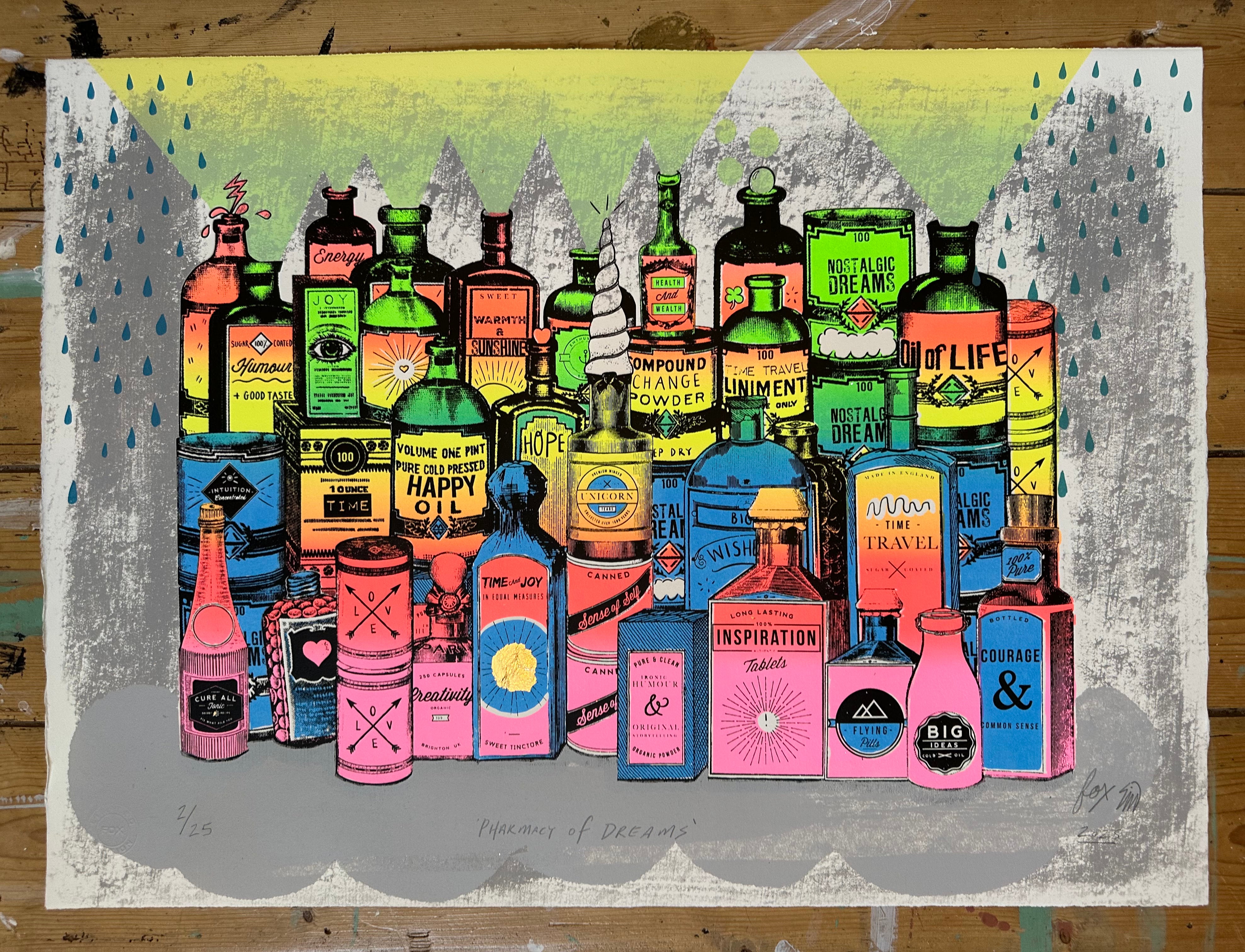Pharmacy of Dreams Screen Print